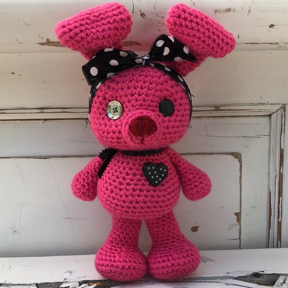 Other - Crocheted Bunny 🐰